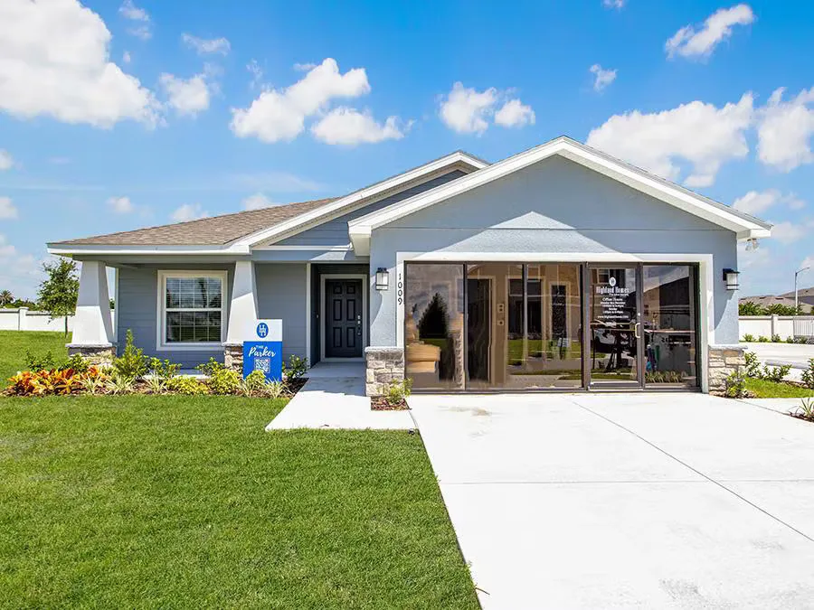 Parker model home exterior